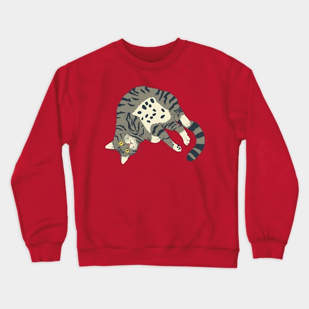 Whisper the Cat Crewneck Sweatshirt by Bloom With Vin